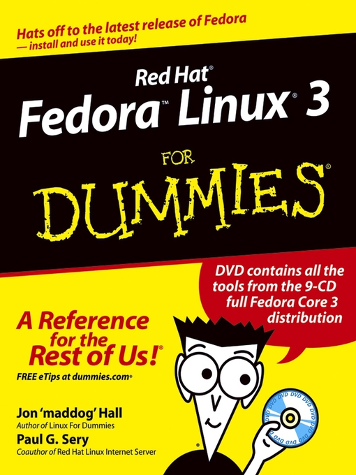 Title details for Red Hat Fedora Linux3 For Dummies by Jon Hall - Available